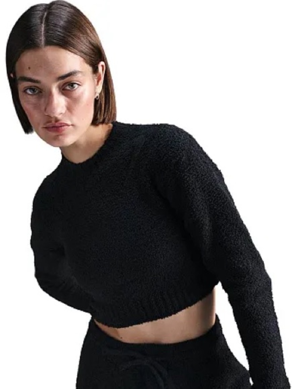 Nike Sportswear Phoenix Cozy Bouclé Crop Sweater Top